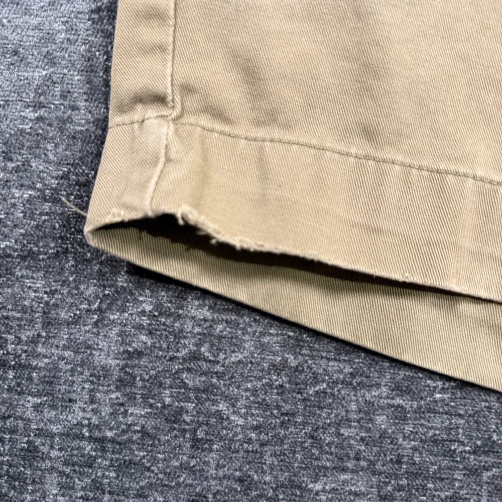 Polo Ralph Lauren Prospect Chino Shorts Mens 40 Khaki Tan Cotton Flat Front
